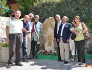 Inaugurata una stele al Villaggio Minerario di Rosas