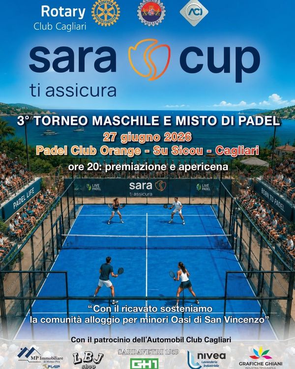 27 giugno Torneo di Padel Sara Cup