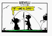 Sitting Volley: una vignetta di Tullio Boi